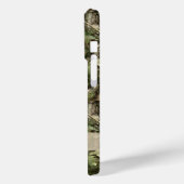 Pine and Leaves Camouflage Personalized Case-Mate iPhone Case (Achterkant / Links)