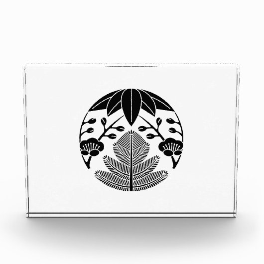 Pine bamboe ume fotoblokken (Voorkant)