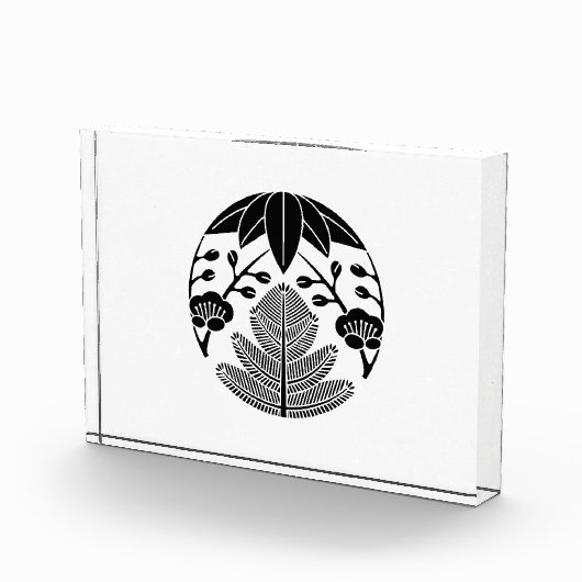 Pine bamboe ume fotoblokken (Rechts)