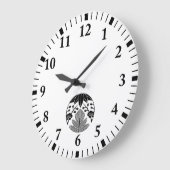 Pine bamboe ume grote klok (Hoek)