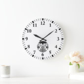 Pine bamboe ume grote klok (Huis)