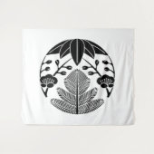 Pine bamboe ume wandkleed (Voorkant (horizontaal))