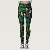 Pine, bamboo, cherry blossoms and tortoiseshell leggings (Voorkant)