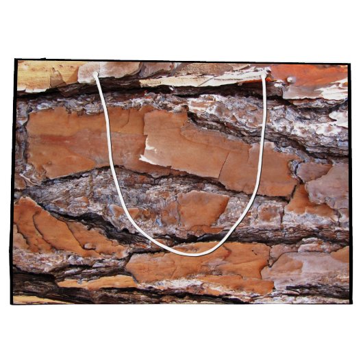 Pine Bark Gift Bag Groot Cadeauzakje (Achterkant)