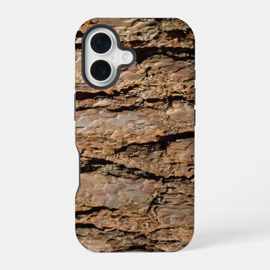 Pine Bark iPhone 16 Hoesje (Achterkant)