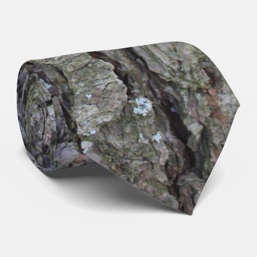 Pine Bark Stropdas (Opgerold)