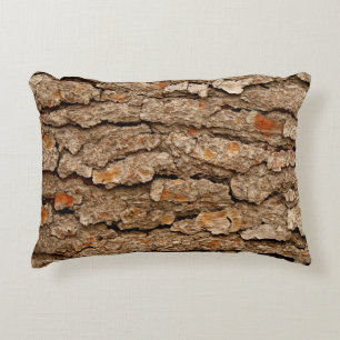 Pine Bark Textuur Accent Kussen