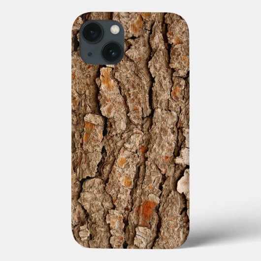 Pine Bark Textuur Case-Mate iPhone Case (Achterkant)