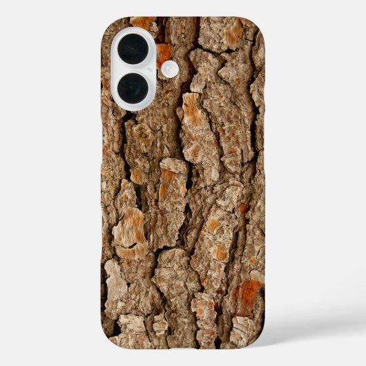 Pine Bark Textuur Case-Mate iPhone Case (Achterkant)