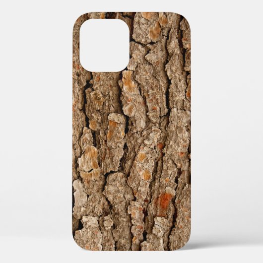 Pine Bark Textuur Case-Mate iPhone Case (Achterkant)