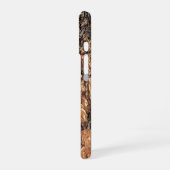 Pine Bark Textuur iPhone 16 Hoesje (Linkerkant)