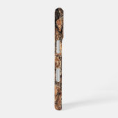 Pine Bark Textuur iPhone 16 Hoesje (Rechterkant)