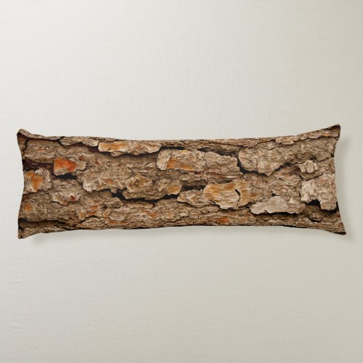 Pine Bark Textuur Lichaamskussen (Achterkant)