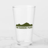 Pine Barrens alstublieft Glas (Voorkant)