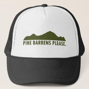 Pine Barrens alstublieft Trucker Pet