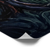 Pine Barrens Jersey Devil Starry Night Landschap Poster (Hoek)