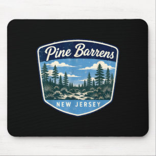 Pine barrens New Jersey bos natuur buiten Muismat