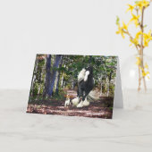 Pine Barrens Run Wenskaart Kaart (Gele Bloem)