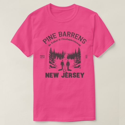 Pine Barrens T-shirt (Design voorkant)