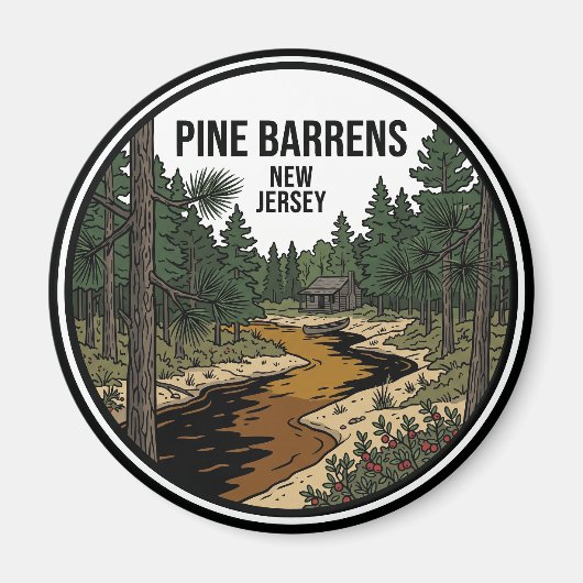 Pine Barrens VS Magneet (Voorkant)