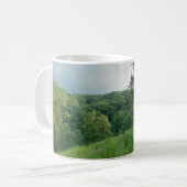 Pine Bend Bluff Overkijkend Valley Woodlands Koffiemok (Voorkant links)
