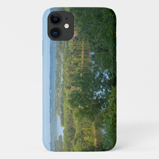 Pine Bend Bluffs over de Mississippi rivier Case-Mate iPhone Case (Achterkant)