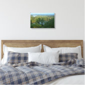 Pine Bend Bluffs uitkijkend over Mississippi River Canvas Afdruk (Insitu (Slaapkamer))