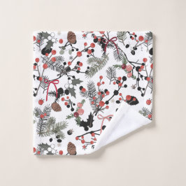 Pine & Berry Badkamer Handdoek Set
