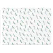 Pine Berry-Waterverf met kerstgroene  Tafelkleed (Voorkant (Horizontaal))