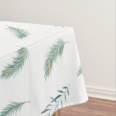 Pine Berry-Waterverf met kerstgroene Tafelkleed (Voorbeeld)