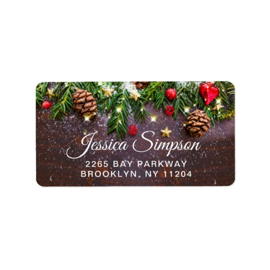 Pine bevat bijtende boodschap voor retournering etiket (Voorkant)