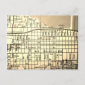 Pine Bluff, AR Kaart (Voorkant)