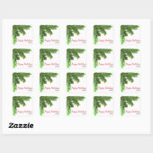 Pine Boom Tak - Vierkante Sticker (Vel)