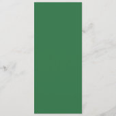 Pine Bossen Waterverf | Huwelijksmenu Menu (Achterkant)