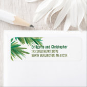 Pine Bossen Waterverf | Retour Etiket (Insitu)