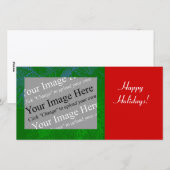 Pine Bough  fotokaart Sjabloon (Voorkant / Achterkant)