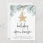 Pine Boughs | Uitnodiging tot opening van de feest (Voorkant)