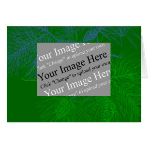 Pine Branch  Art Aangepaste Wenskaarten