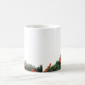 Pine Branch met bessen Groenen Koffiemok (Center)