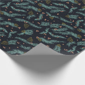 Pine Branch Sprinkle Cadeaupapier (Hoek)
