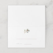 Pine Branch Winter Wedding Escort Kaarten Plaatskaartje (Buitenkant ongevouwen)