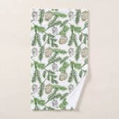 Pine Branches Bad Handdoek (Handdoek)