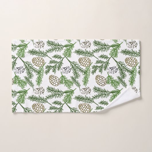 Pine Branches Bad Handdoek (Handdoek)