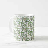Pine Branches Coffee-Mok Koffiemok (Voorkant links)