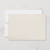 Pine Branches Cones Camping Glamping Wedding RSVP (Achterkant)