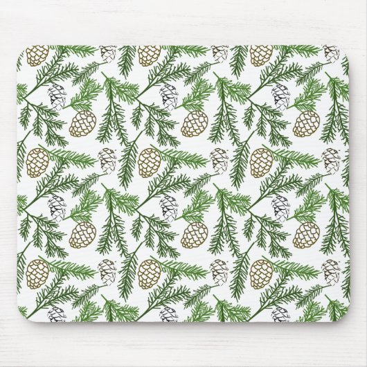 Pine Branches Muismat (Voorkant)