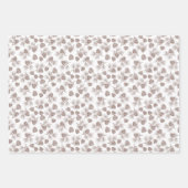 Pine Branches Pine Cone Rustic Inpakpapier Vel (Voorkant 2)