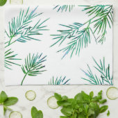 Pine Branches Theedoek (Gevouwen)