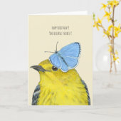 Pine-broederkaart Kaart (Gele Bloem)