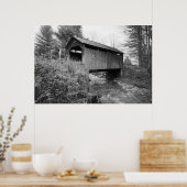 Pine Brook Bridge Poster (Keuken)